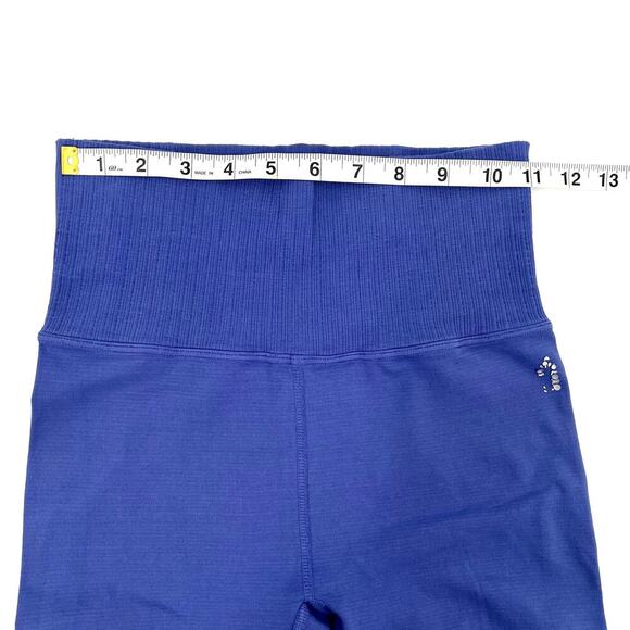 Free People Movement High Rise 7/8 Good Karma Leggings Blue Size XS/S - Picture 4 of 9